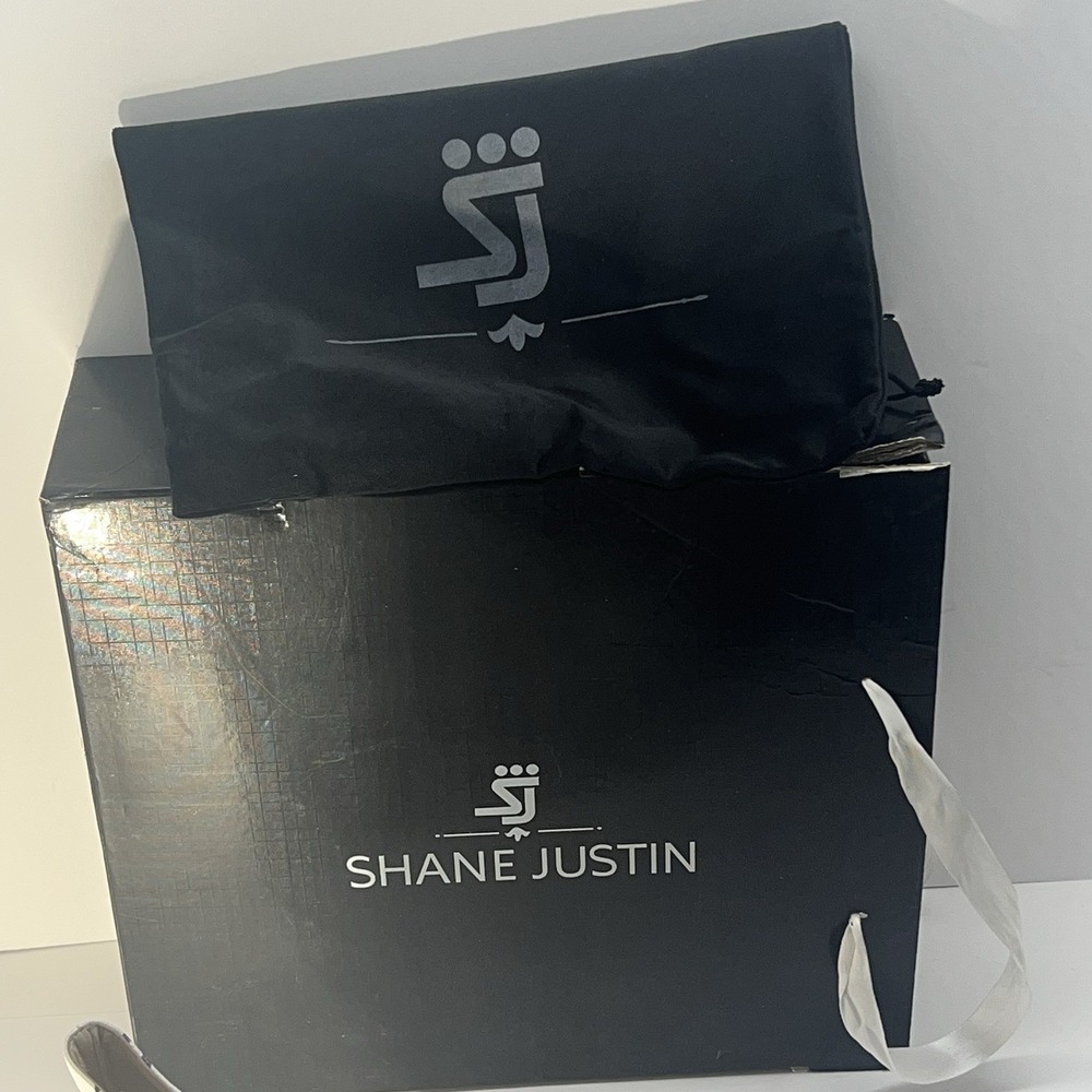 Shane Justin Multicolor Platform Shoes Size 42 us 10.5 With Box, Dust Bags & Lac - Picture 12 of 12